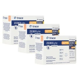Trace Minerals ZEROLyte Electrolyte Drink Mix Salty Mango 30 dospåsar 3-pack