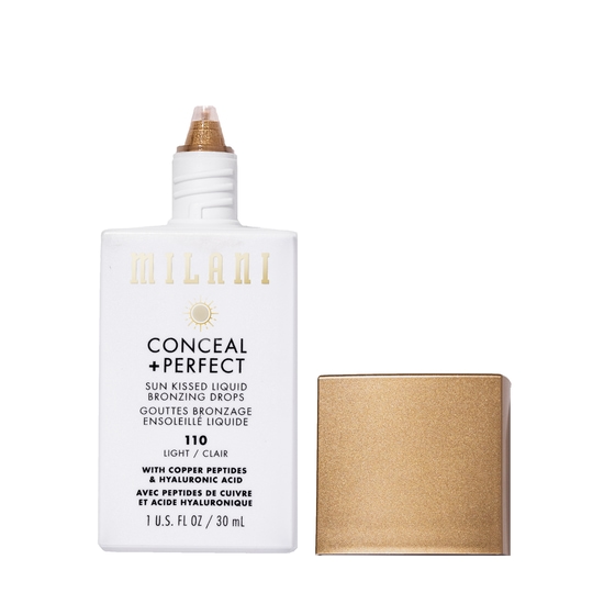 Milani Conceal + Perfect Sun Kissed Liquid Bronzing Drops 110 Light 30 ml