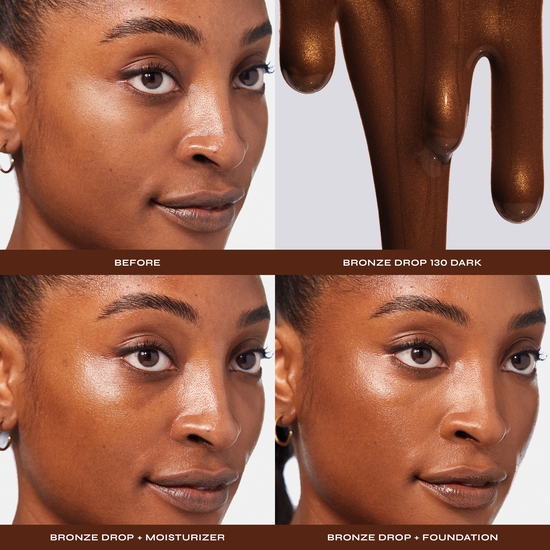 Milani Conceal + Perfect Sun Kissed Liquid Bronzing Drops 130 Dark 30 ml