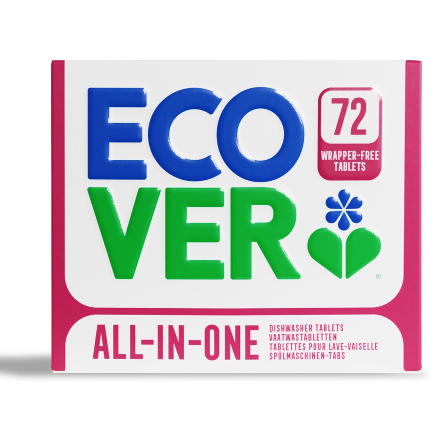 Ecover Disktabletter All-in-One Citrus 72 st
