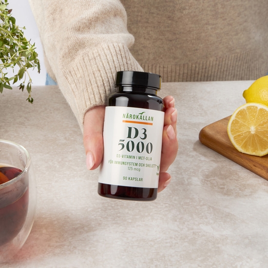 Närokällan D3 5000 Vegan 90 kapslar