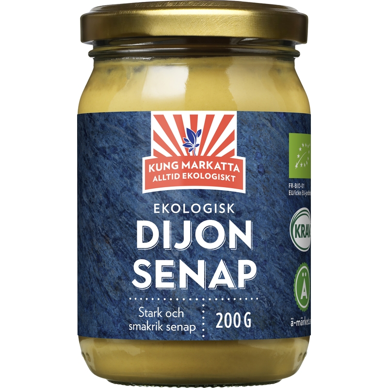 Kung Markatta Dijonsenap KRAV 200 g