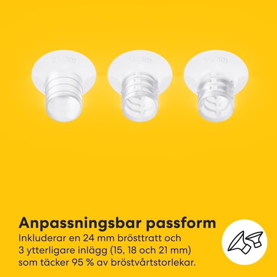 Medela Motion InBra Bärbar Bröstpump Enkel