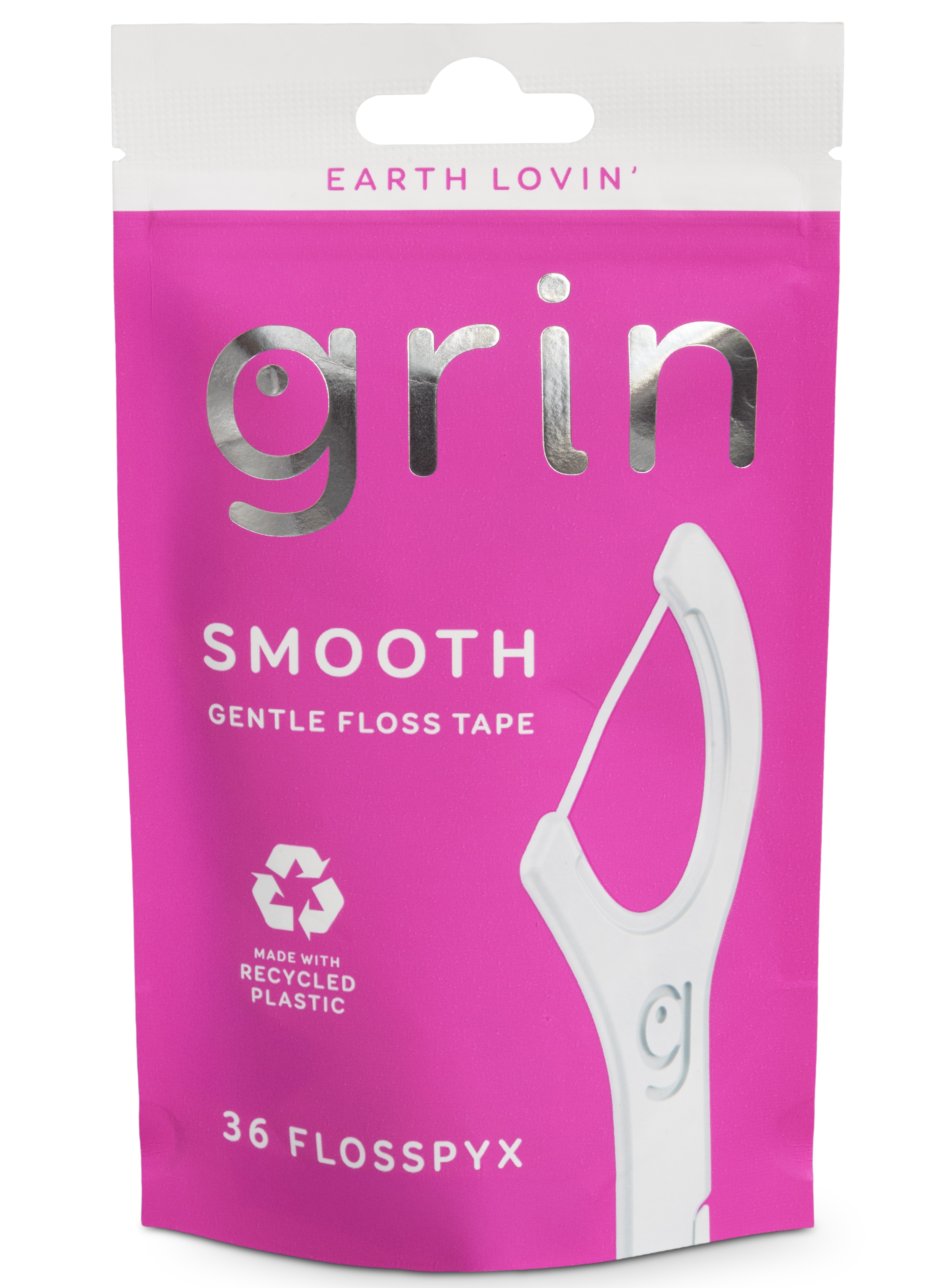 Grin Smooth Tandtrådsbygel Flossypyx 36 st
