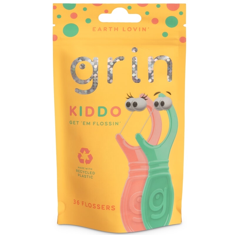 Grin Kiddo Tandtrådsbygel Flossypyx 36 st