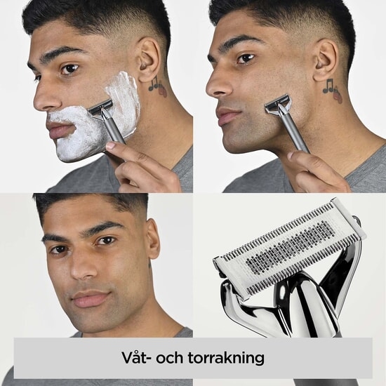 BaByliss Skäggtrimmer Super-X Metal X Blade Chrome OT996E