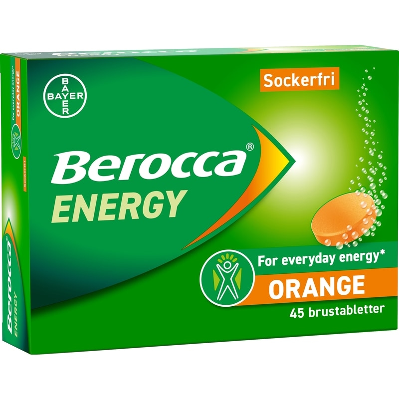 Berocca Energy Orange 45 brustabletter
