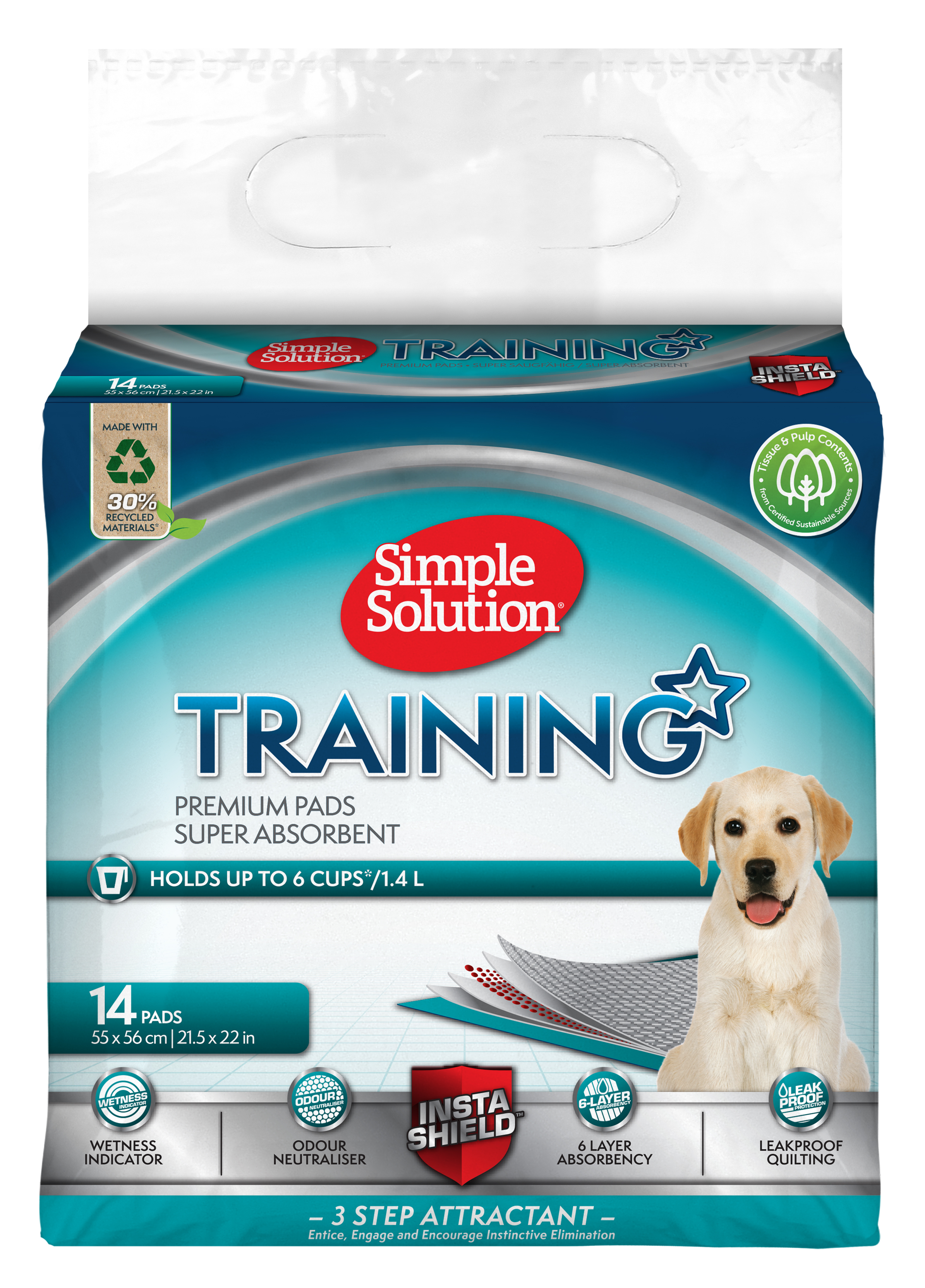 Simple Solution Premium Puppy Training Pads 14 st