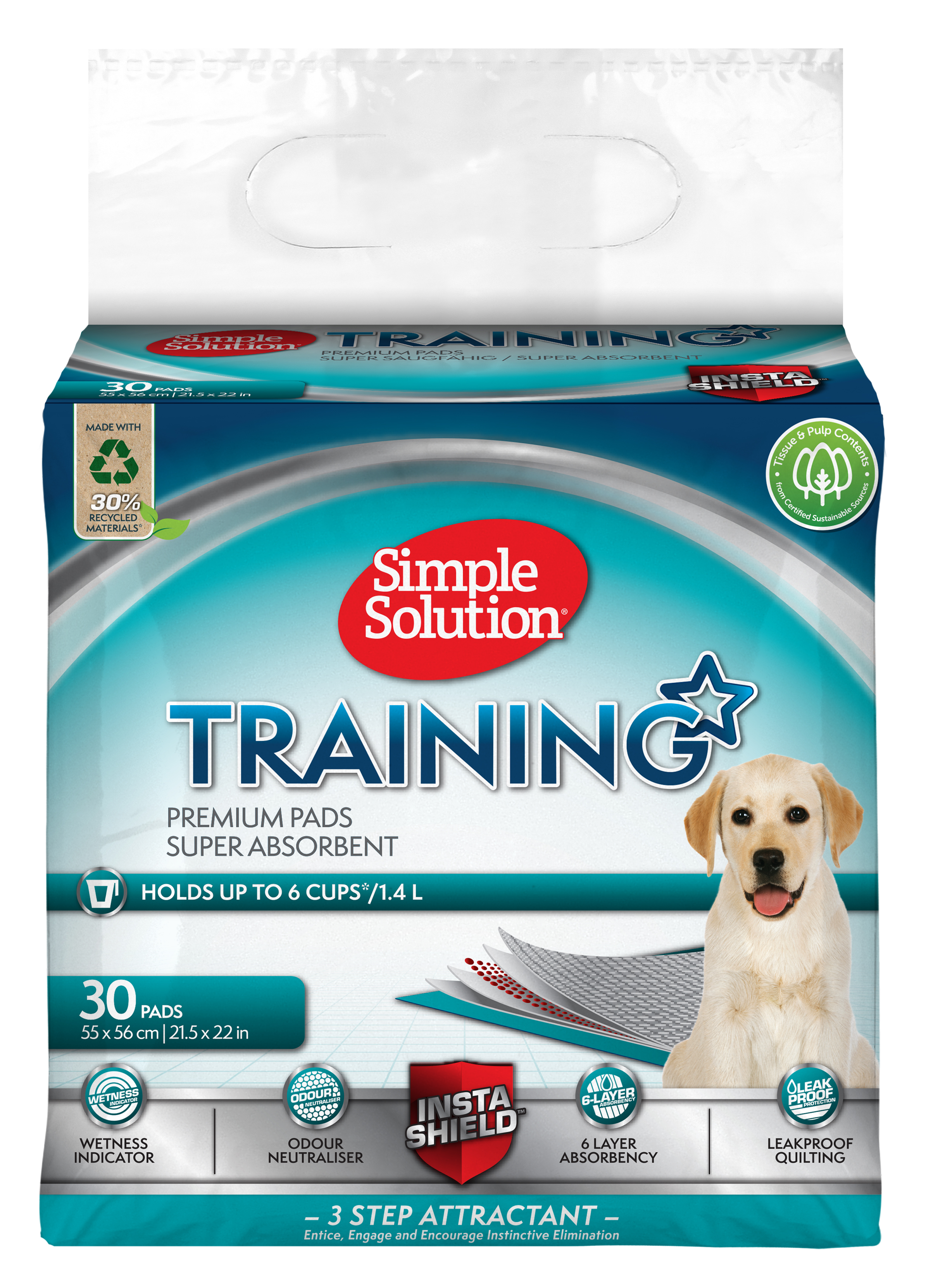 Simple Solution Premium Puppy Training Pads 30 st