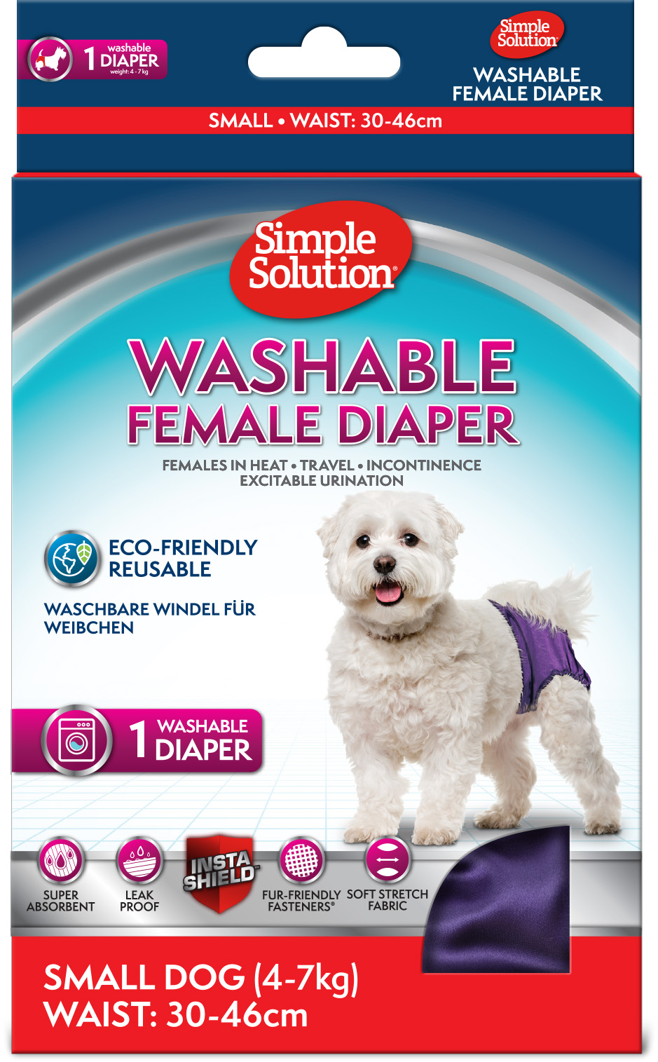 Simple Solution Washable Diaper S