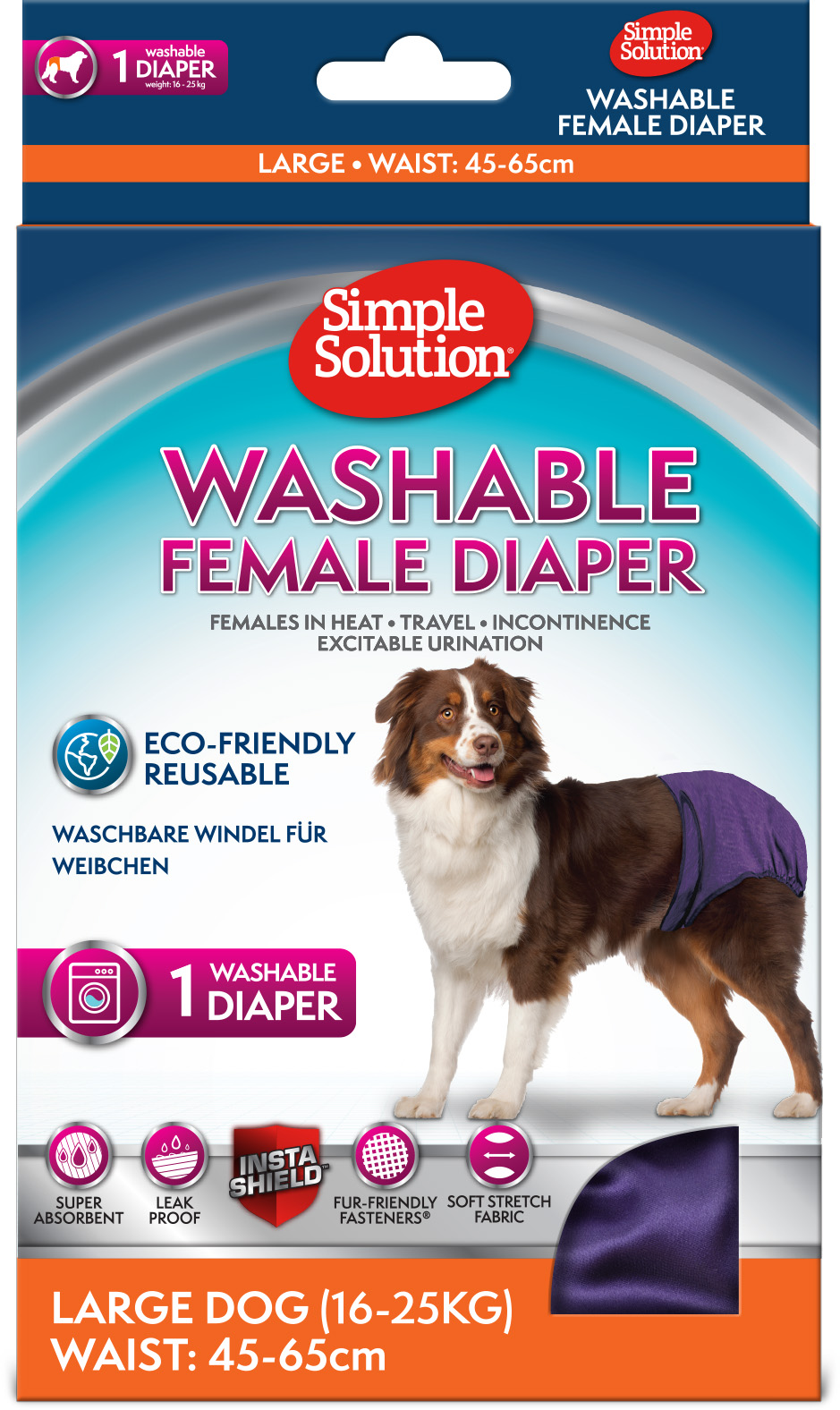 Simple Solution Washable Diaper L