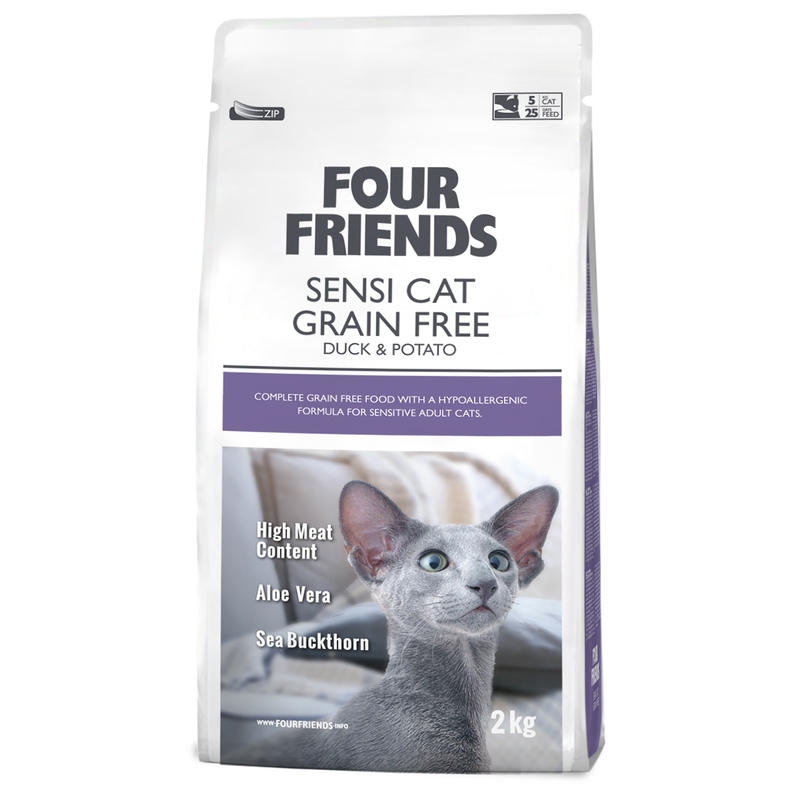 FourFriends Grain Free Sensi Cat 2 kg