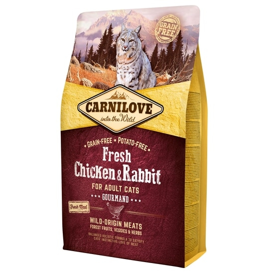Carnilove Fresh Chicken & Rabbit Adult Cat 2 kg