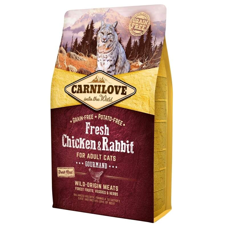 Carnilove Fresh Chicken & Rabbit Adult Cat 2 kg