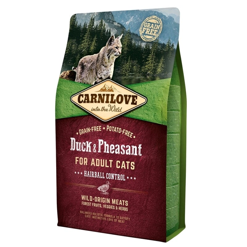 Carnilove Duck-Pheasant Hairball Control Adult 2 kg