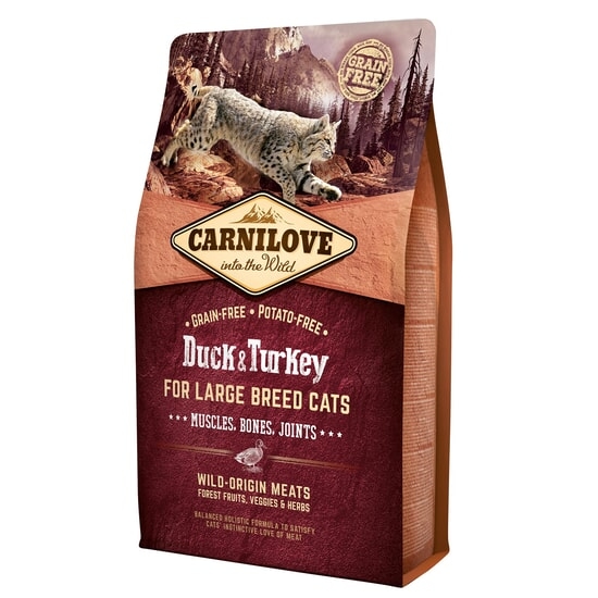 Carnilove Duck & Turkey Large Breed Adult Cat 2 kg