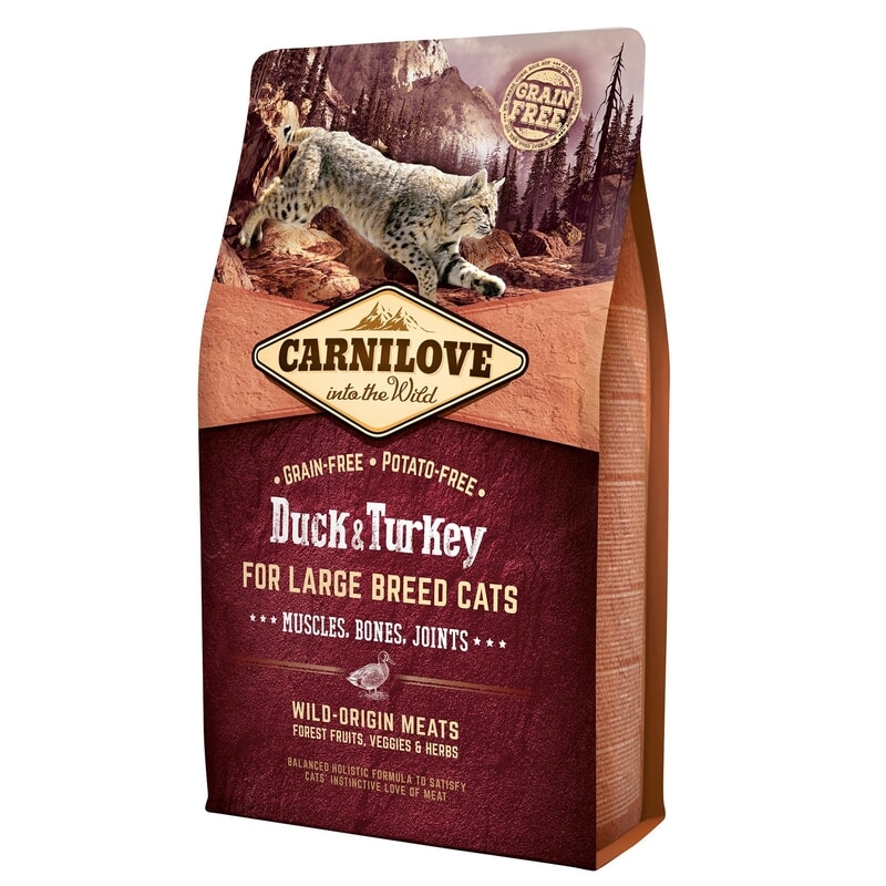 Carnilove Duck & Turkey Large Breed Adult Cat 2 kg