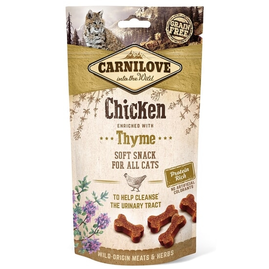 Carnilove Cat Semi Moist Snack Chicken w. Thyme 50 g