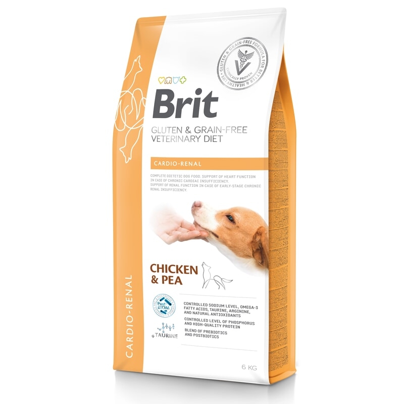 Brit Veterinary Diet Dog Cardio Renal Grain Free 6 kg