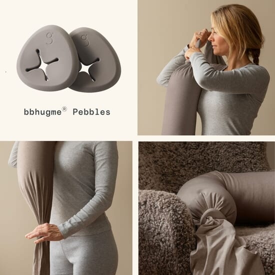 bbhugme Amningskudde Hazel Brown
