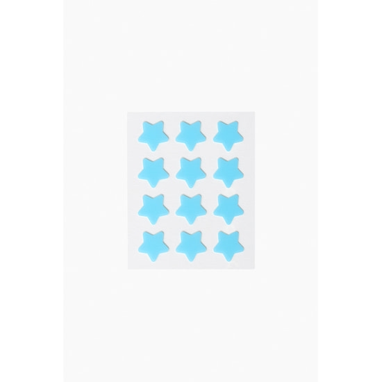 Peggy World Blemish Patches Hearts and Stars Turquoise 24 st