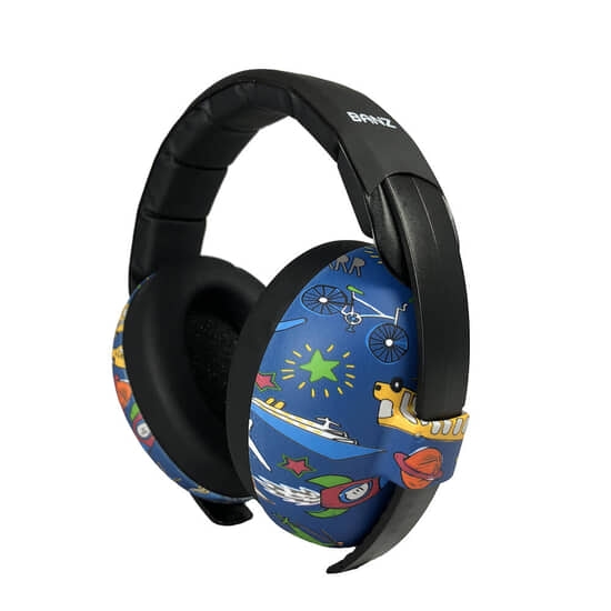 Banz Ear Muffs Baby Transport Blue
