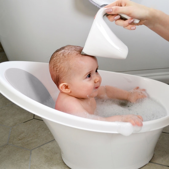 Shnuggle Bath Jug Washy White