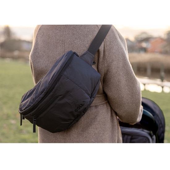 Golla Changing Bag/Bum Bag Ivy Polyester Black
