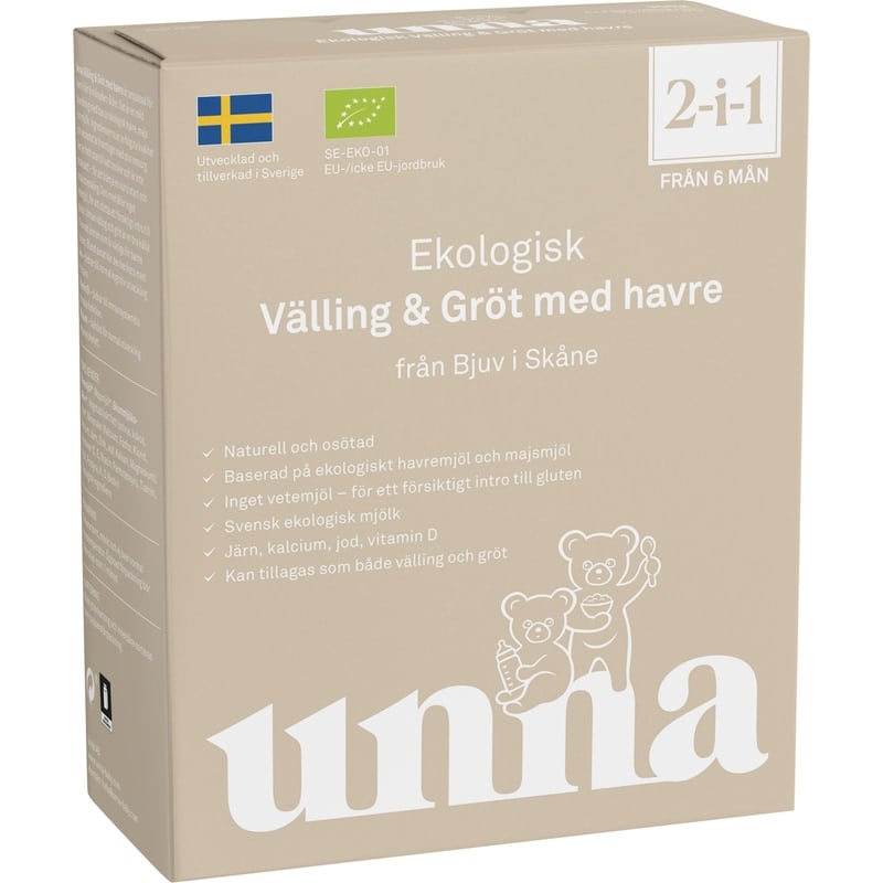 Unna Välling-gröt med havre 300 g