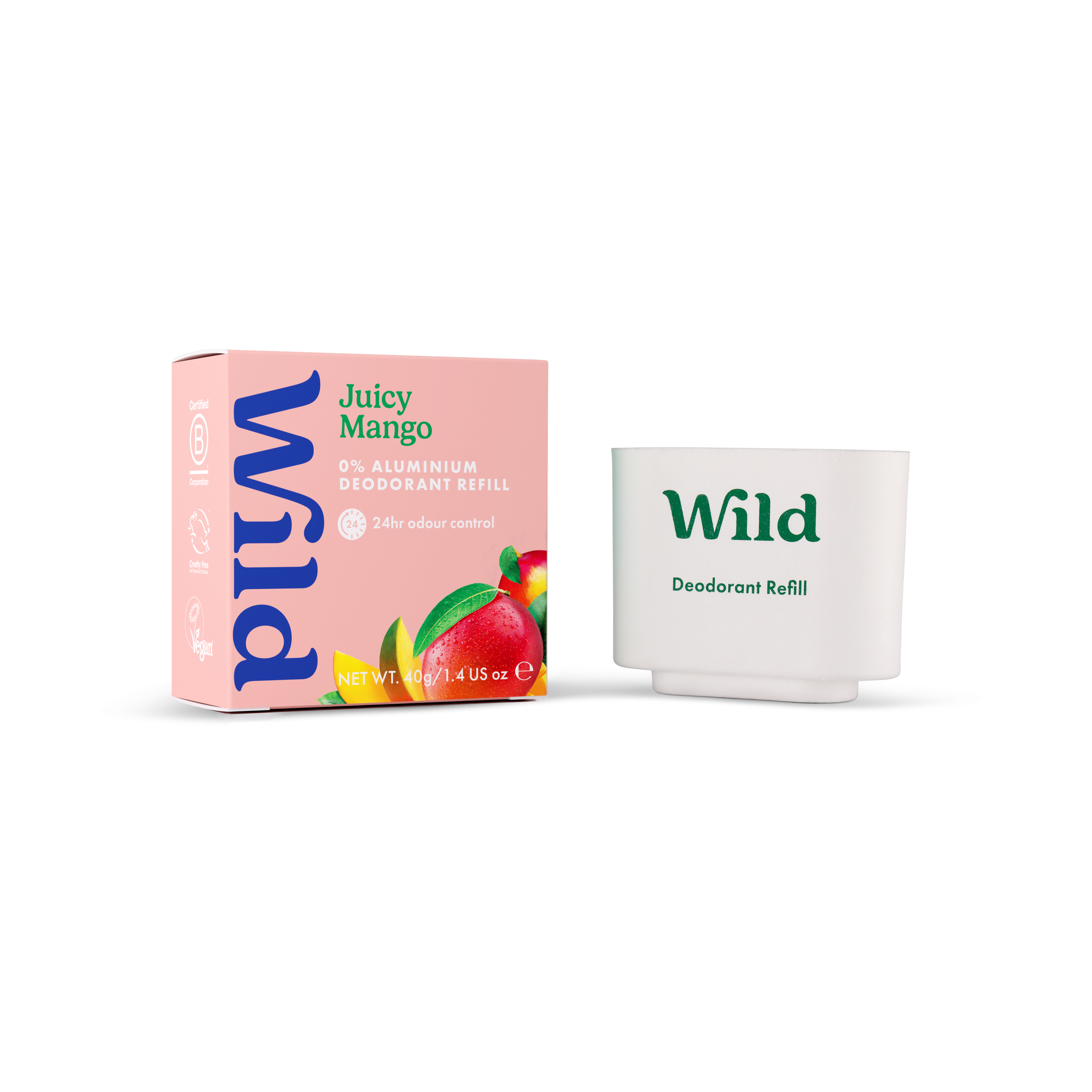 Wild Deo Stick Refill Juicy Mango 40 g