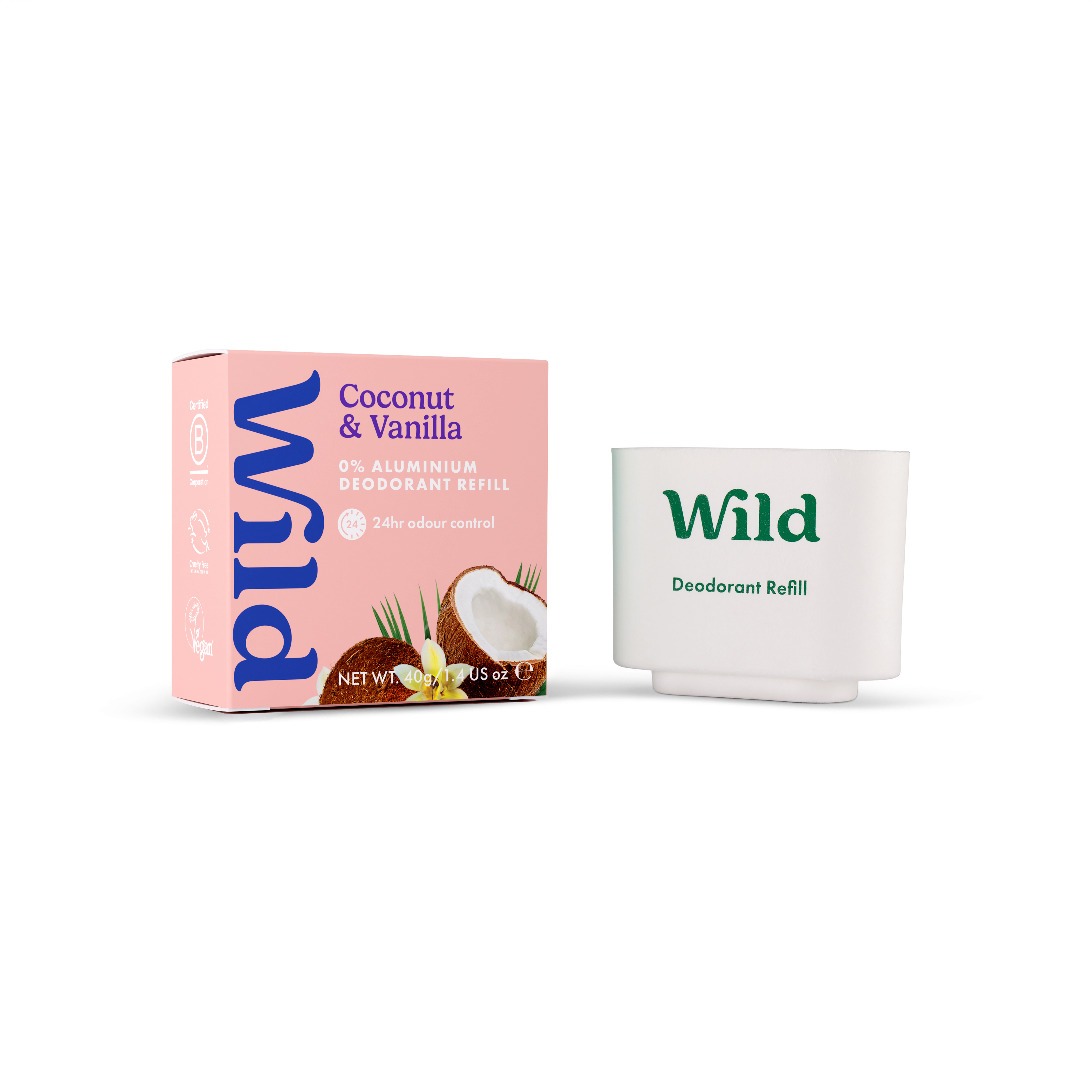 Wild Coconut & Vanilla Deo Refill 40 g