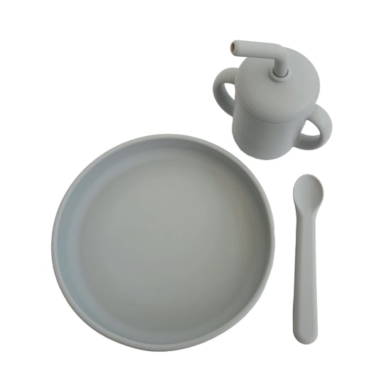 Summerville Matset Silikon 3 delar Silver Grey
