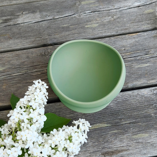 Summerville Skål Silikon Cameo Green
