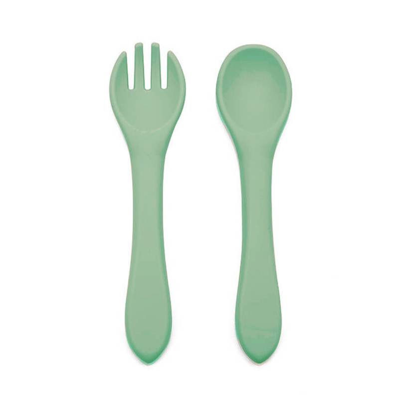 Summerville Sked och Gaffel Silikon Cameo Green