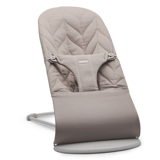 BabyBjörn Bouncer Bliss Petal Quilt Sand Grey