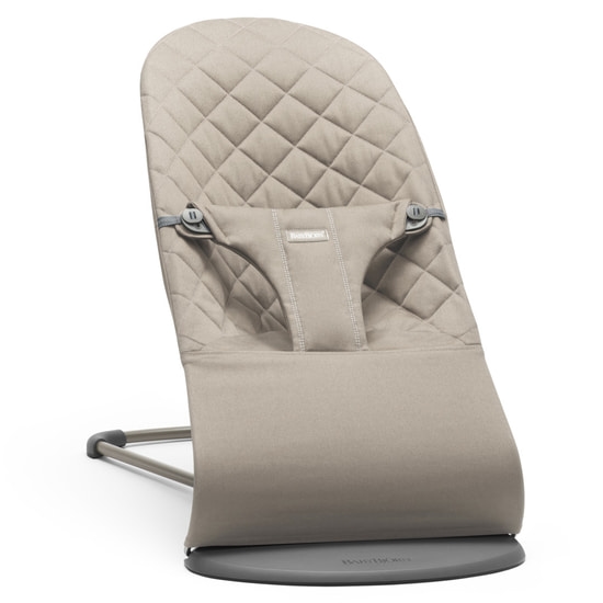BabyBjörn Bouncer Bliss Classic Quilt Sand Grey