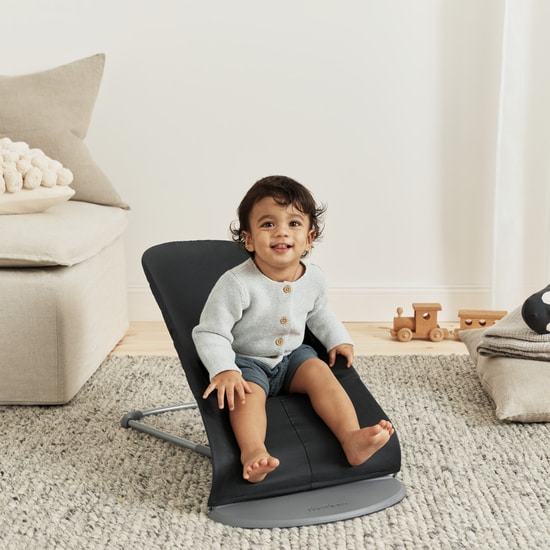 BabyBjörn Bouncer Bliss Classic Quilt Black