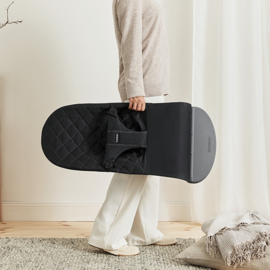 BabyBjörn Bouncer Bliss Classic Quilt Black