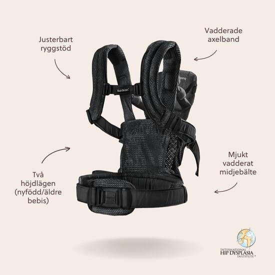BabyBjörn Baby Carrier Harmony 3D Mesh Black