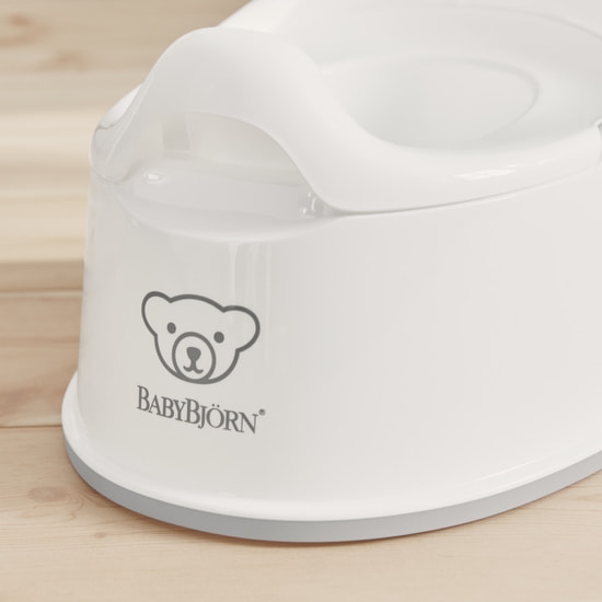 BabyBjörn Smart Potta Vit/grå