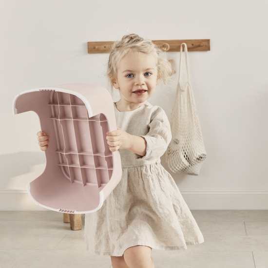 BabyBjörn Barnpall Puderrosa/Vit