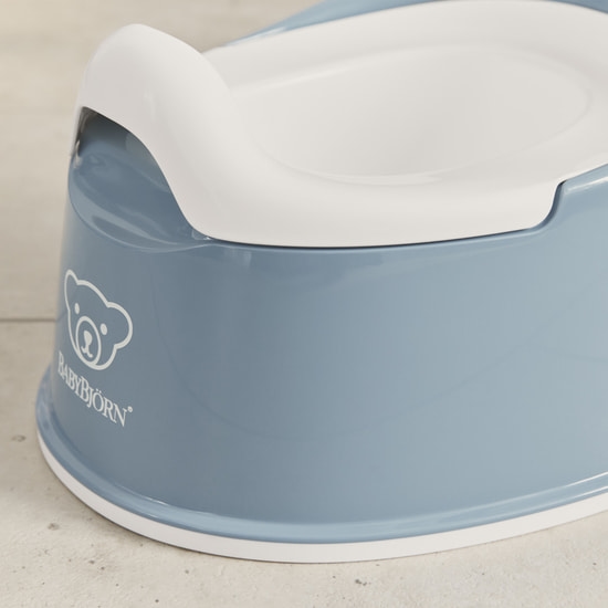 BabyBjörn Smart Potta Djupblå/Vit