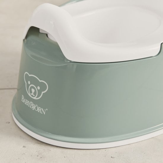 BabyBjörn Smart Potta Djupgrön/Vit
