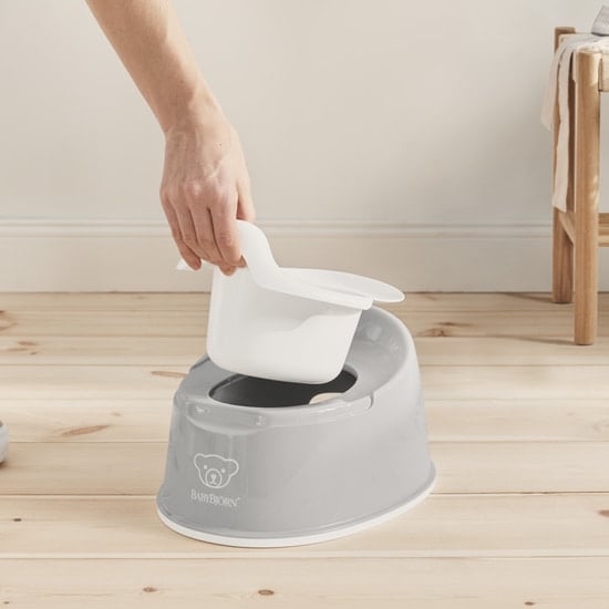 BabyBjörn Smart Potta Grå/Vit