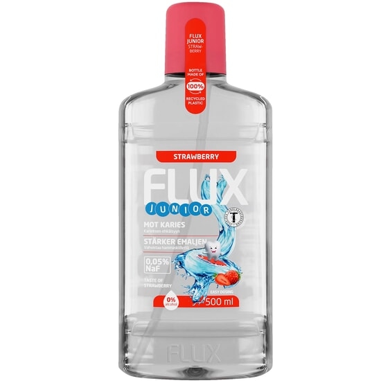 Flux Junior Jordgubb 500 ml