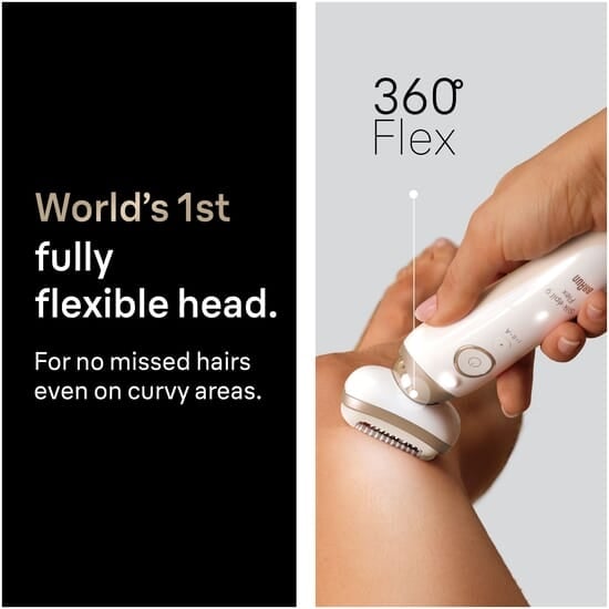 Braun Silk·épil 9 Flex Wet & Dry Epilator 9-011 3D Guld