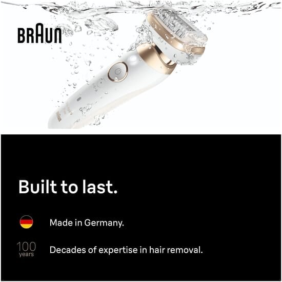 Braun Silk·épil 9 Flex Wet & Dry Epilator 9-011 3D Guld