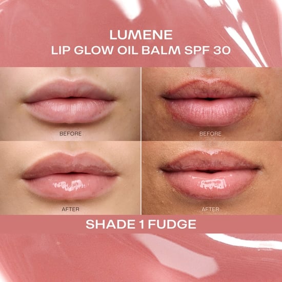 Lumene Lip Glow Oil Balm SPF30 1 Fudge 10 ml