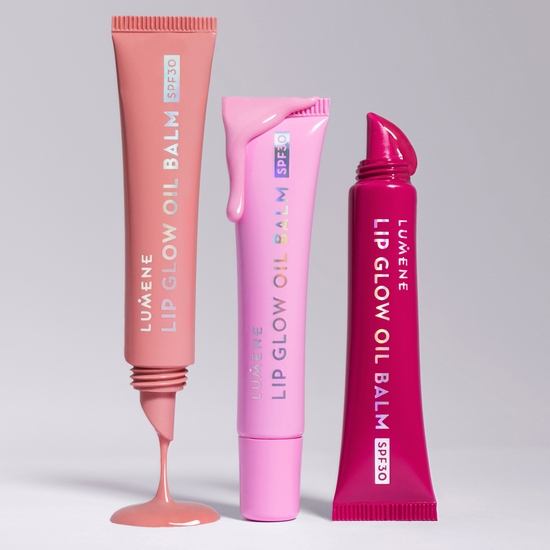 Lumene Lip Glow Oil Balm SPF30 3 Cherry 10 ml