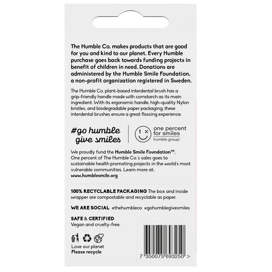 Humble Interdental Brush Plant-based Size 0 6 st